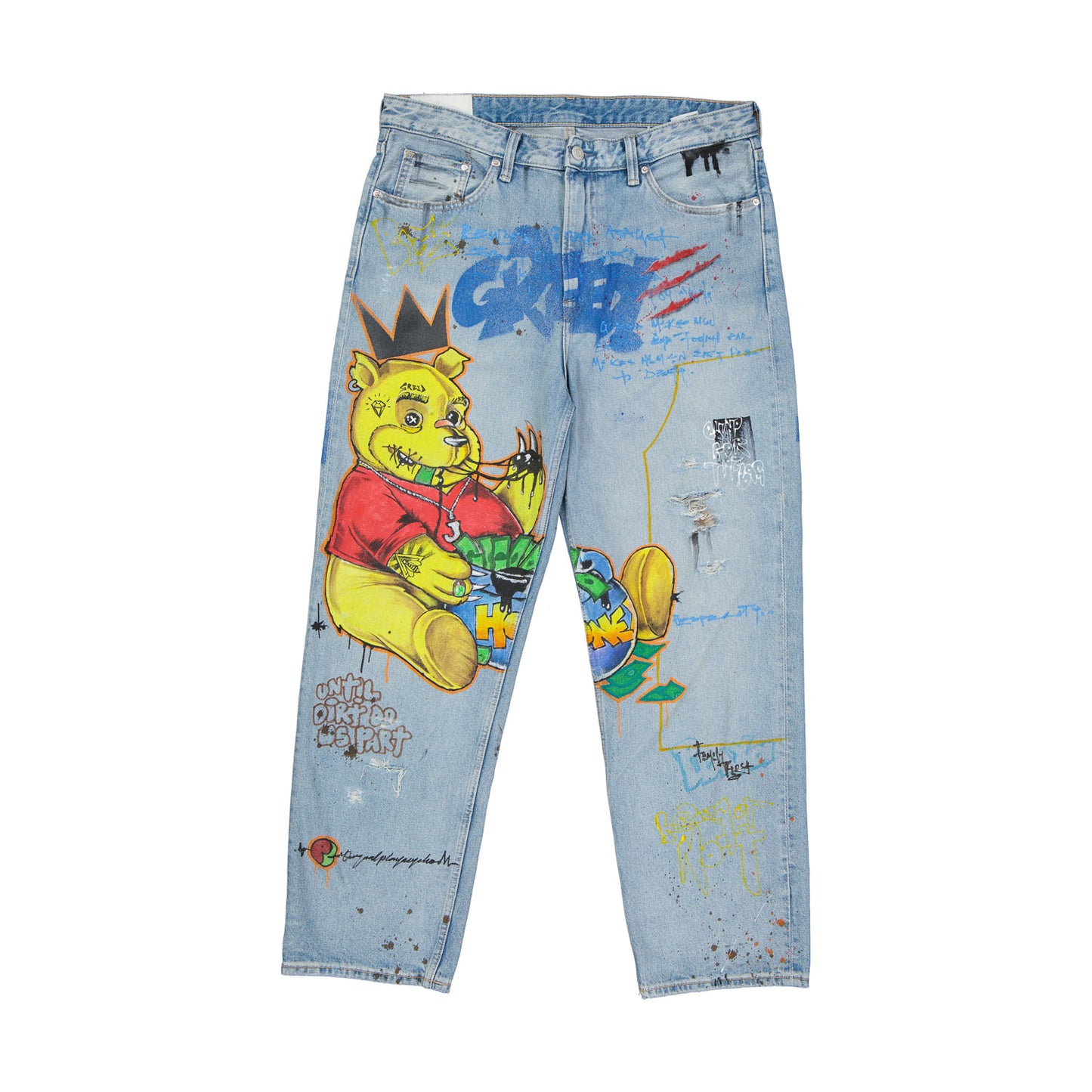 "Greed" Custom Denim BILLY JONE$