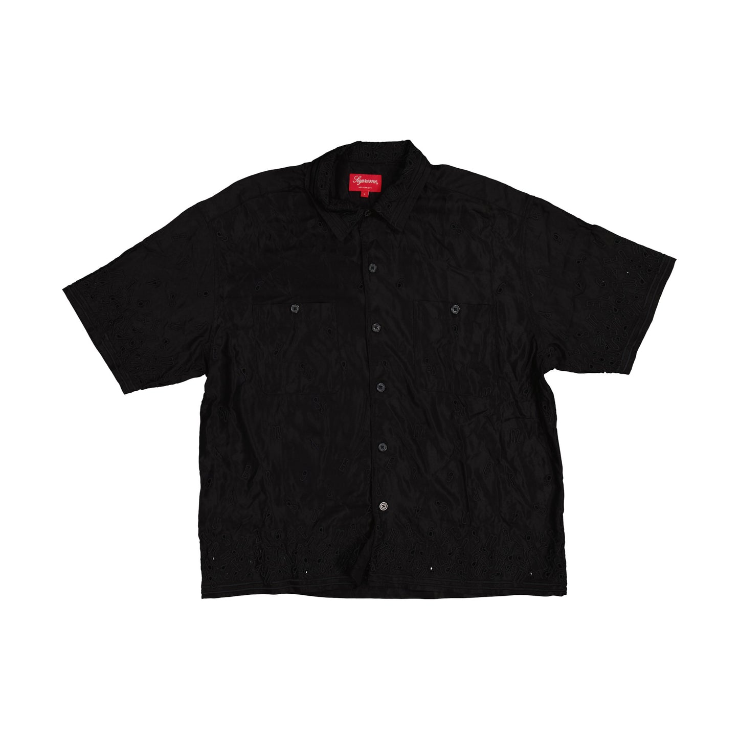Supreme Nouveau Embroidered S/S Shirt