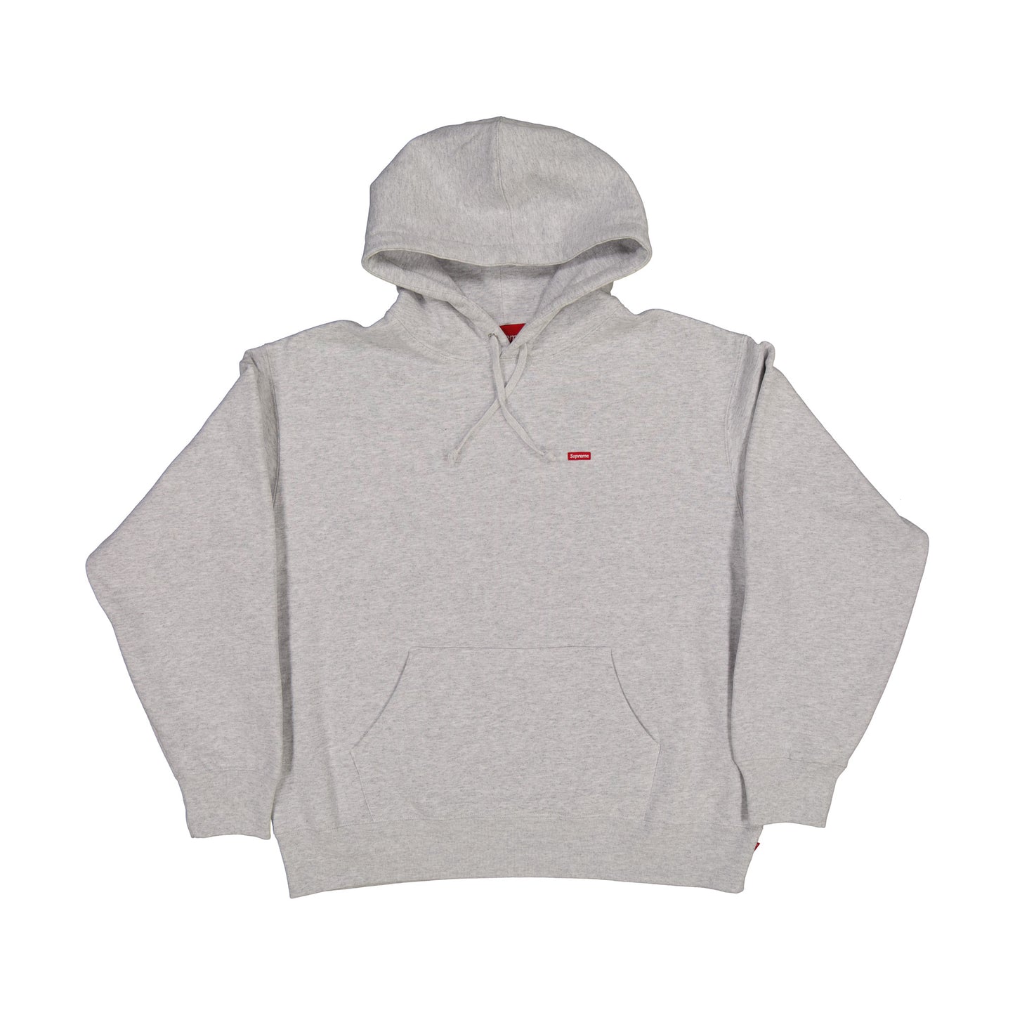 Supreme Small Box Zip Up Sweatshirt Unisex L/S (SS19) "Gray"