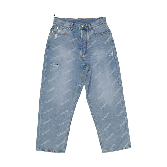 BAPE Hexagram Laser Destroy Denim Pants (SS24)