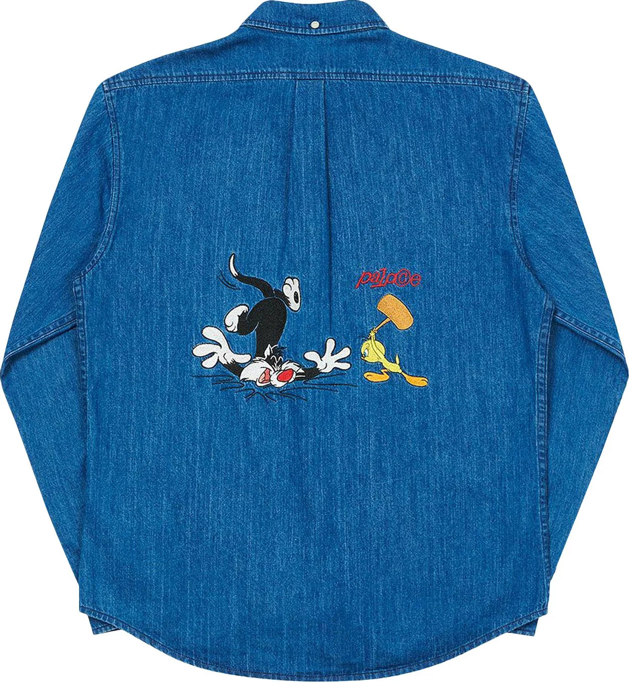 Palace Skateboards x Looney Tunes "Tweety P" Denim Shirt