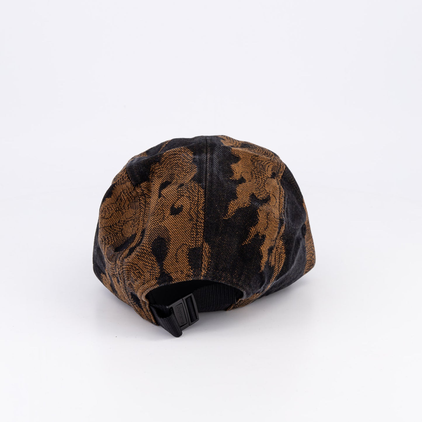 Supreme Flames Jacquard Denim Camp Cap (SS23)