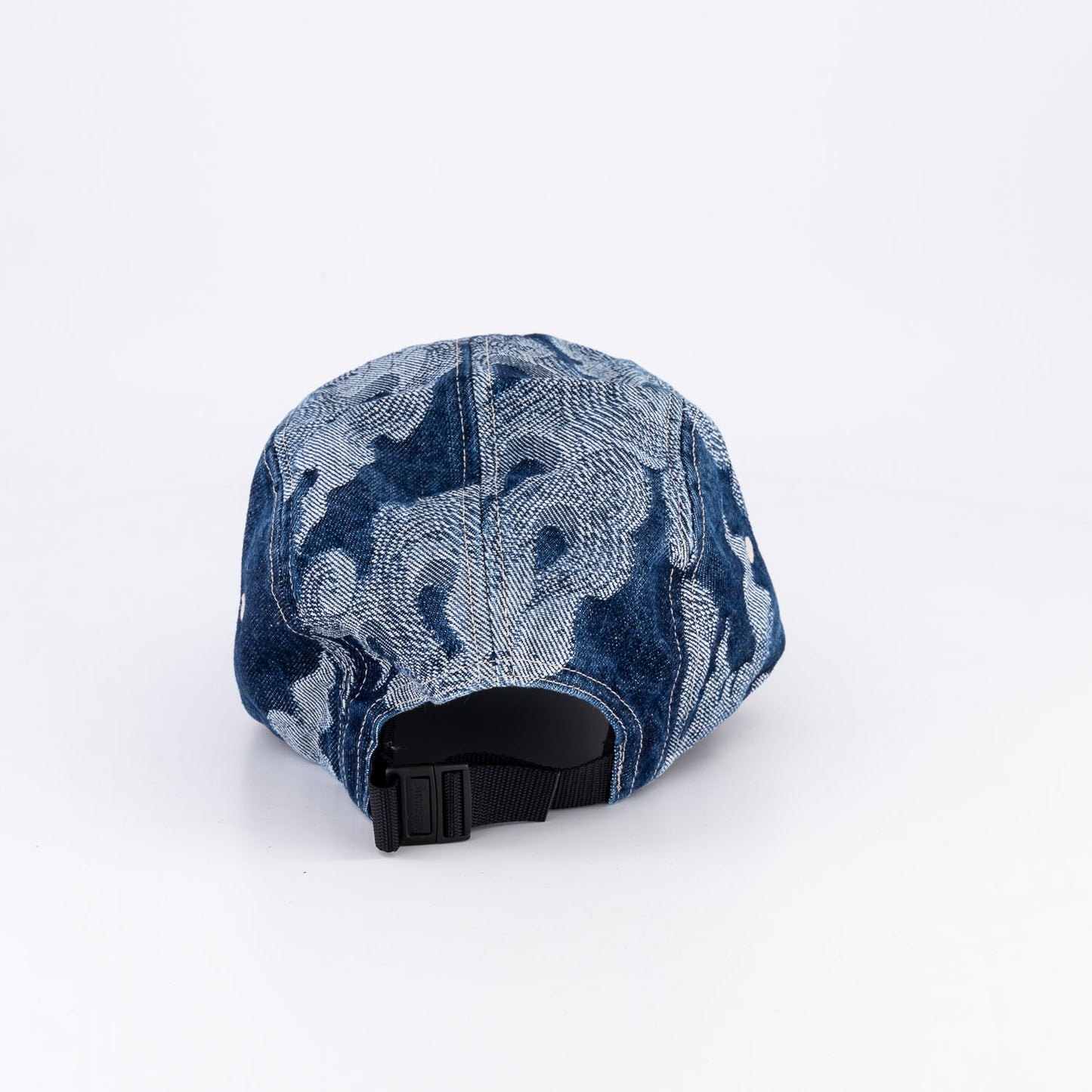 Supreme Flames Jacquard Denim Camp Cap (SS23)
