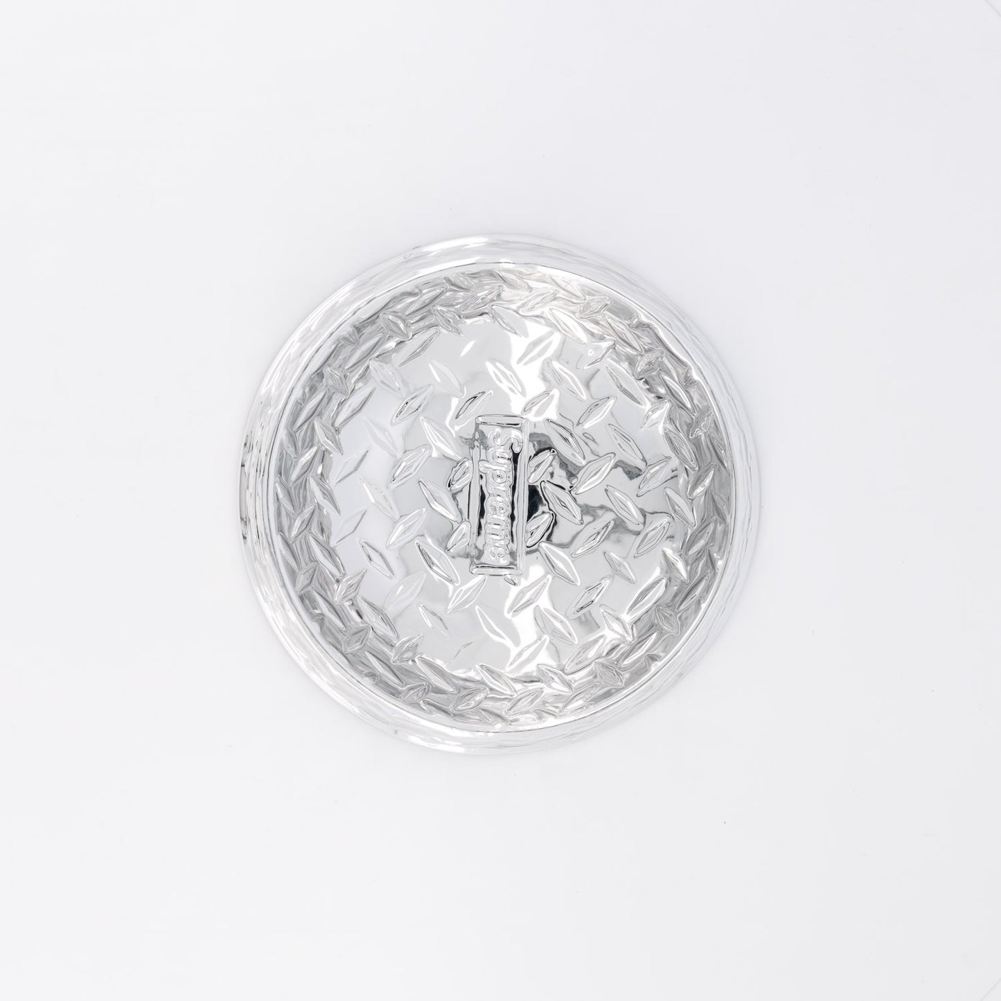 Supreme Diamond Plate Dog Bowl (SS23)