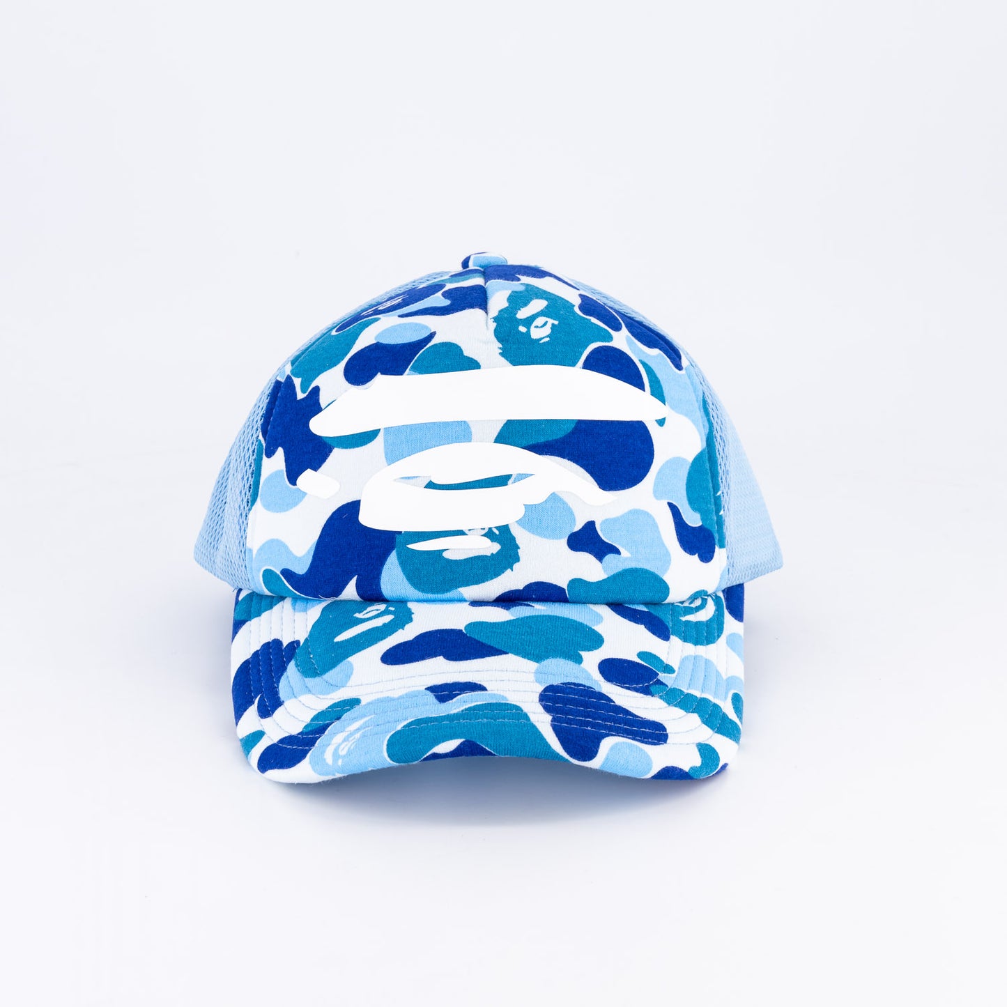 BAPE ABC Camo Ape Face Mesh Cap