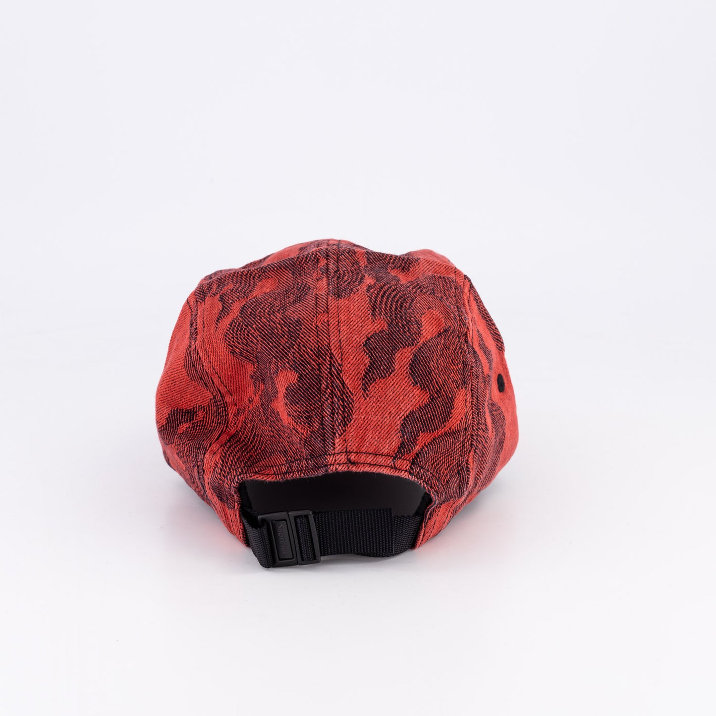 Supreme Flames Jacquard Denim Camp Cap (SS23)
