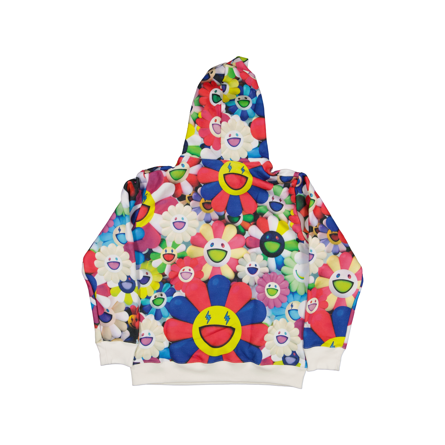 J Balvin x Takashi Murakami "All Over Flowers" hoodie