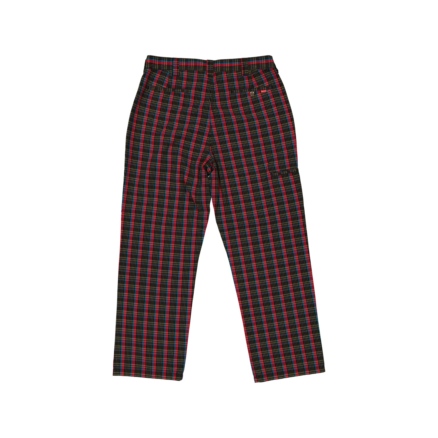 Supreme Work Pant Red Plaid S/S23