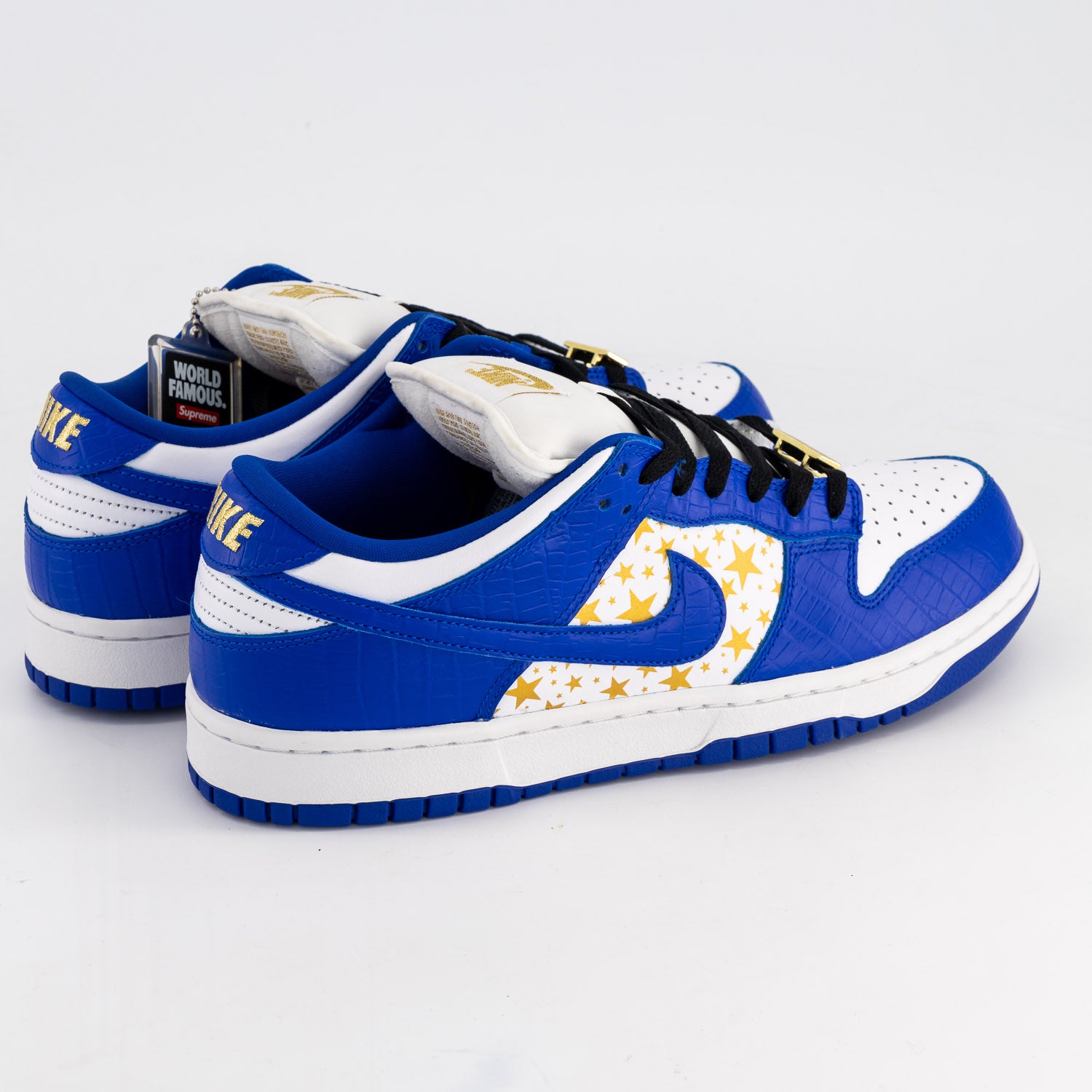 Nike x Supreme SB Dunk Low "Blue Stars" 47 Jump Street