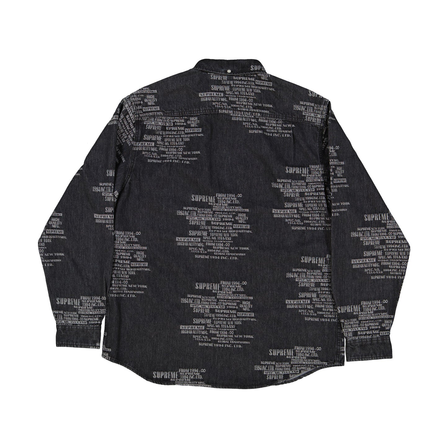 Supreme trademark Jacquard Denim (SS23)