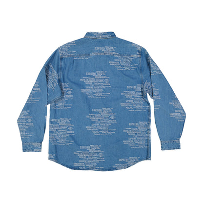 Supreme trademark Jacquard Denim (SS23)