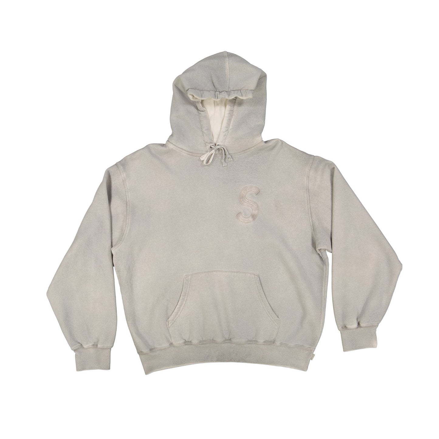 Supreme Overdyed S Logo Hoodie "Natural" (SS23)