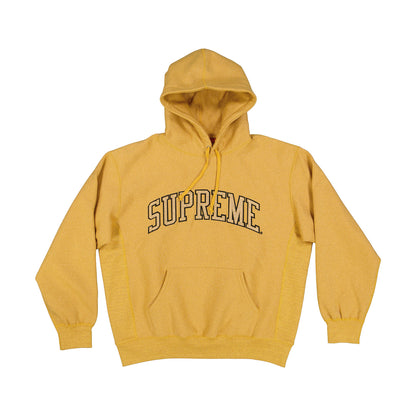 Supreme Metallic Arc Hooded Sweatshirt "Gold" (SS23)