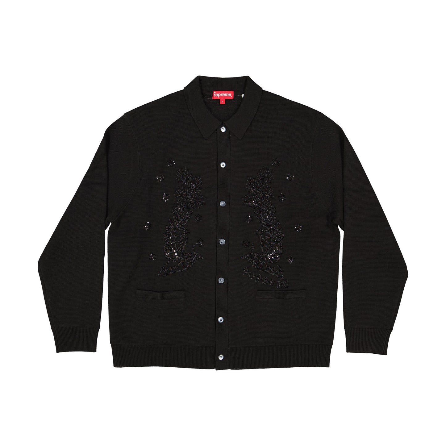 Supreme Beaded Applique Cardigan (SS23)