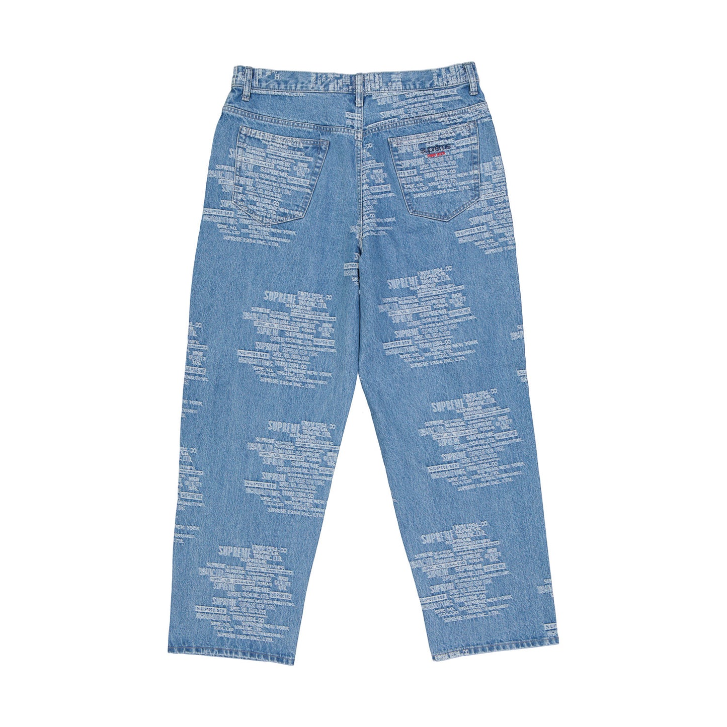 Supreme Trademark Jacquard Baggy Jean (SS23)