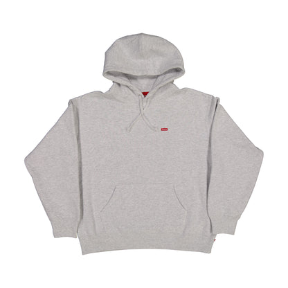 Supreme Small Box Zip Up Sweatshirt Unisex L/S (SS19) "Gray"
