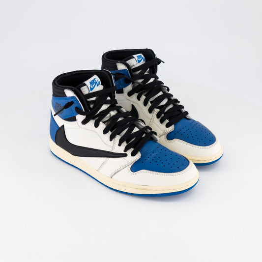 Travis Scott x Fragment Air Jordan 1 High OG SP (Pre-owned 9/10)