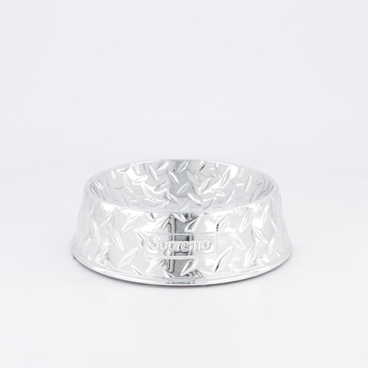 Supreme Diamond Plate Dog Bowl (SS23)