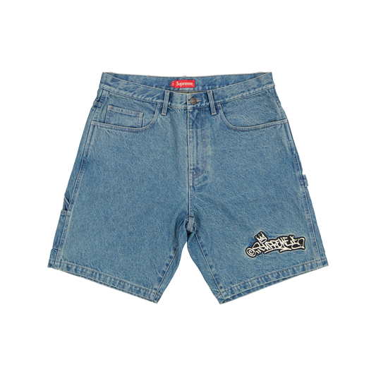 Supreme Handstyle Painter Denim Shorts (SS21)