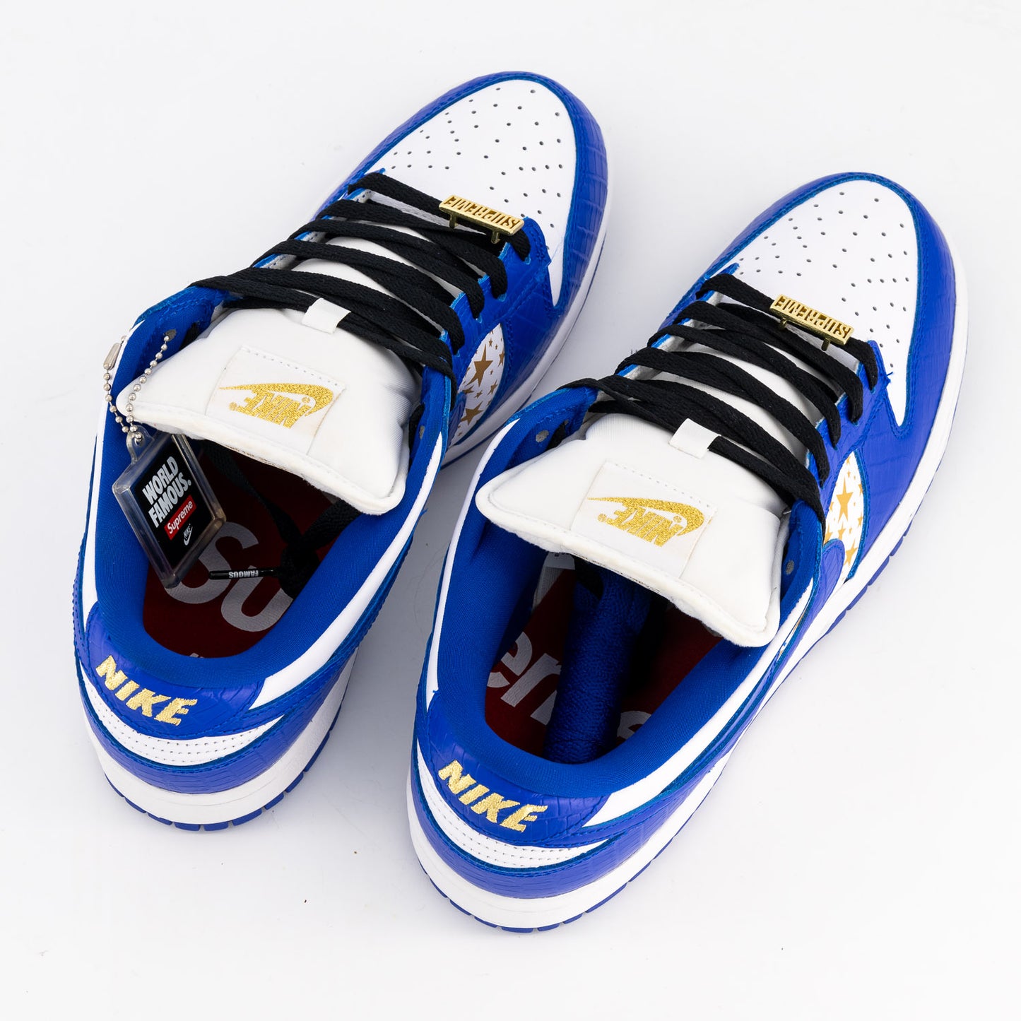 Nike x Supreme SB Dunk Low "Blue Stars" (DS)