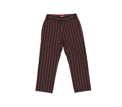 Supreme Work Pant Red Plaid S/S23