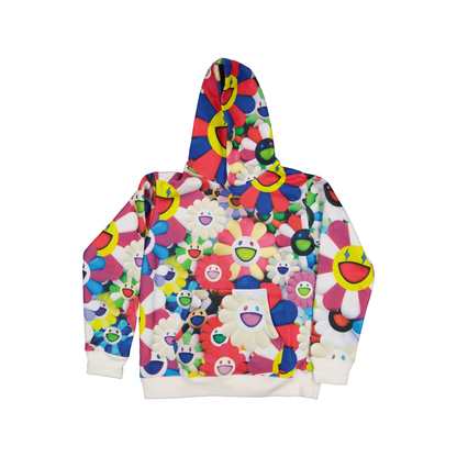 J Balvin x Takashi Flowers Hoodie Multicolor