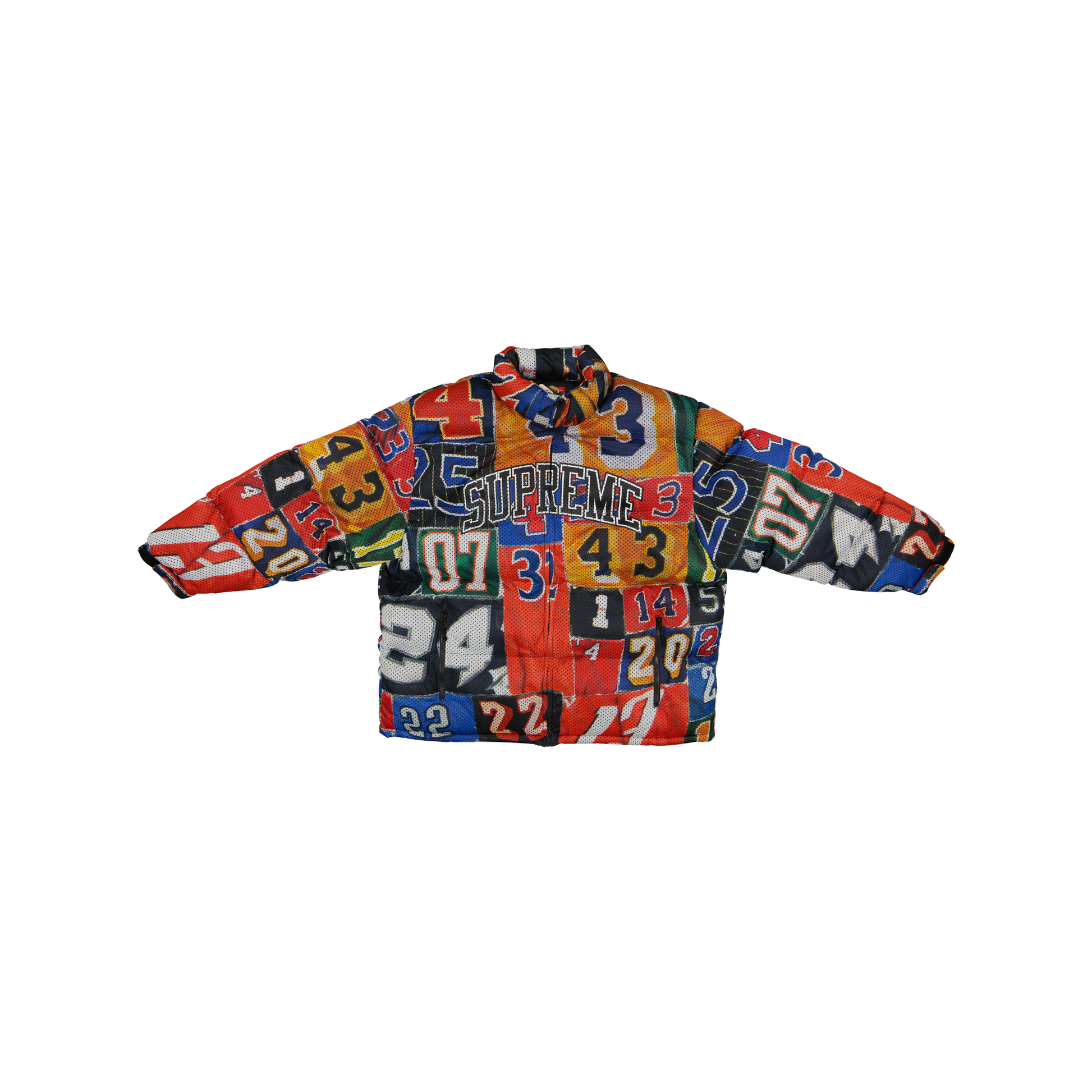Supreme Mesh Jersey Puffer Jacket (SS23) – 47 Jump Street Supreme Mesh Jersey Puffer Jacket (SS23) – 47 Jump Street